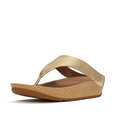 Lulu Lux Graphic-Weave Leather Toe-Post Sandals