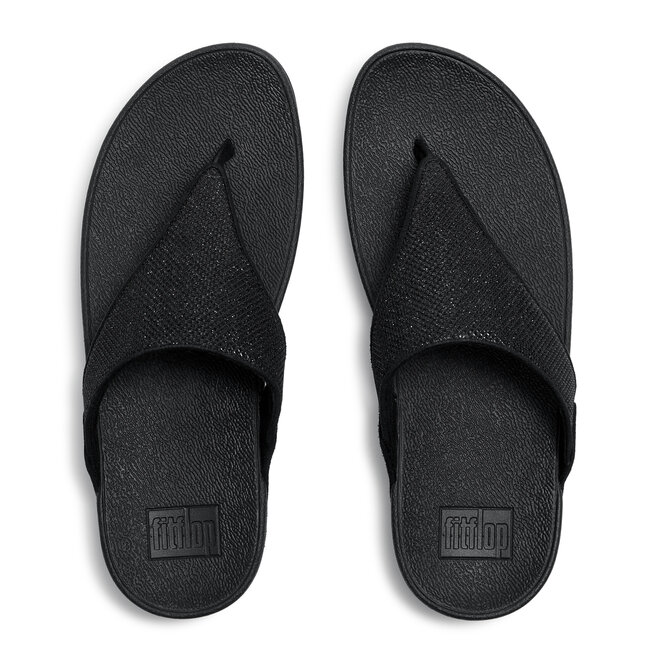 Lulu Shimmerglitz Toe-Post Sandals