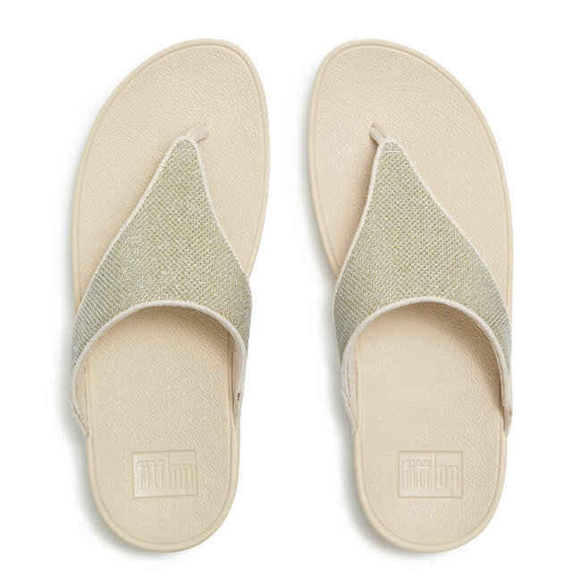 Lulu Shimmerglitz Toe-Post Sandals