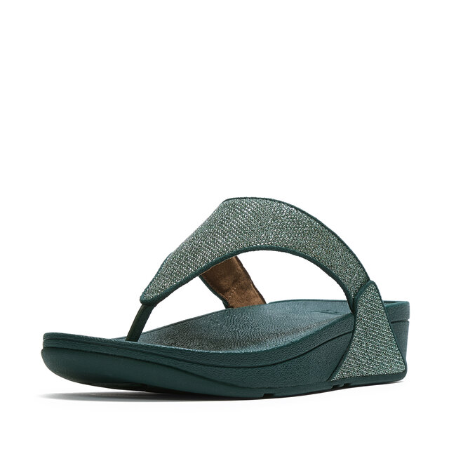 Lulu Shimmerglitz Toe-Post Sandalen