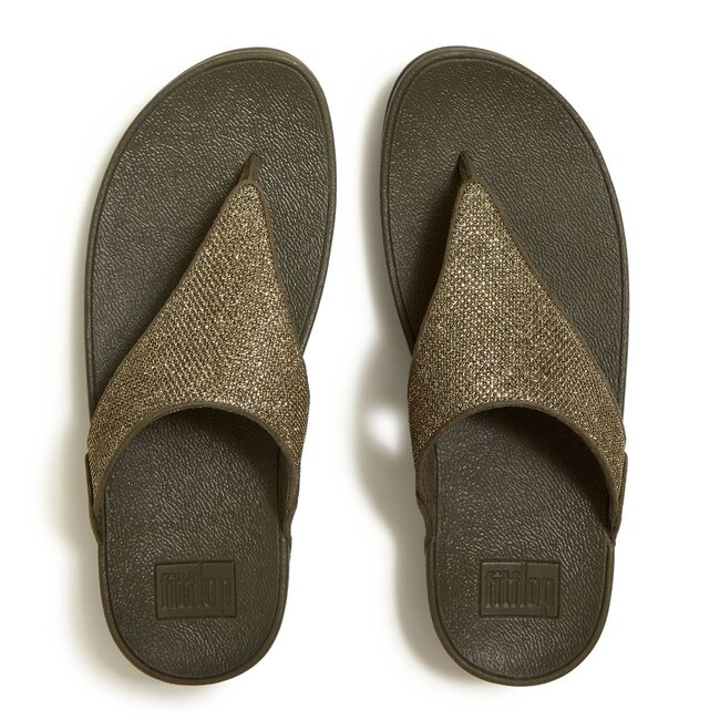 Lulu Shimmerglitz teenslippers