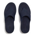 Platfforms Denim Wedge Toe-Post Sandals