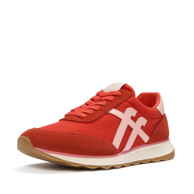 FitFlop Retro-Q FF Fabric/Suede Sneakers