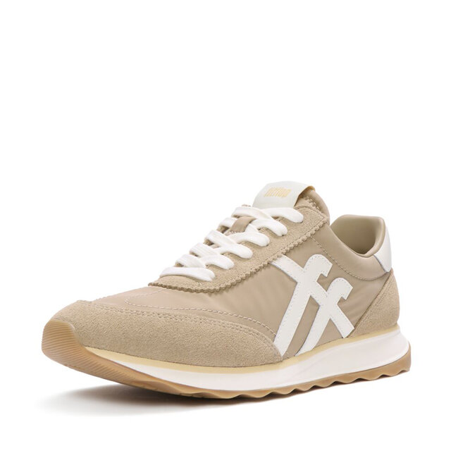 FitFlop Retro-Q FF Fabric/Suede Sneakers