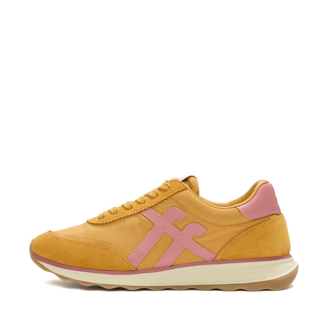 FitFlop Retro-Q FF Fabric/Suede Sneakers