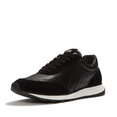 FitFlop Retro-Q FF Metallic-Fabric/Suede Sneakers