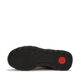 FitFlop Retro-Q FF Metallic-Fabric/Suede Sneakers