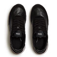 FitFlop Retro-Q FF Metallic-Fabric/Suede Sneakers