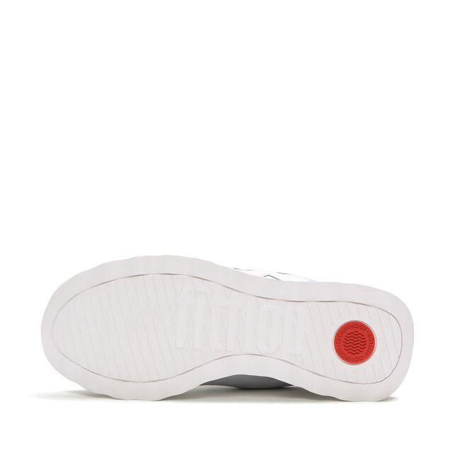 FitFlop Retro-Q FF Metallic-Fabric/Suede Sneakers