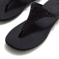 FitFlop Solay Mixed-Crystal Toe-Post Sandals