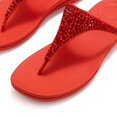 FitFlop Solay Mixed-Crystal Toe-Post Sandals
