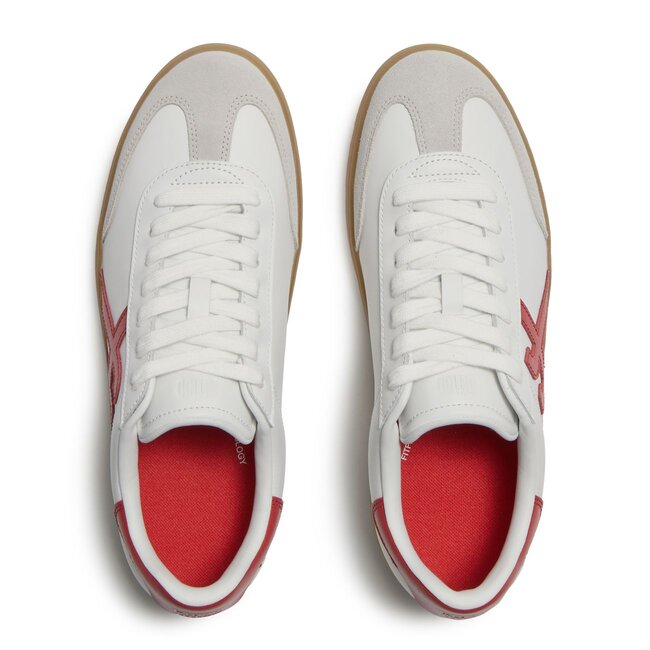 The Dash Mens T-Toe Leather Sneakers