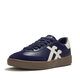Donkerblauw/Wit