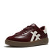 Bordeaux/Wit