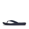 Iqushion Mens Textured-Strap Flip-Flops