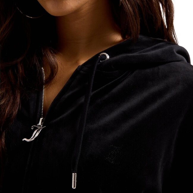 Juicy Couture Iccle Outline Cropped Hoodie