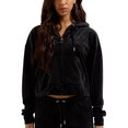 Juicy Couture Iccle Outline Cropped Hoodie