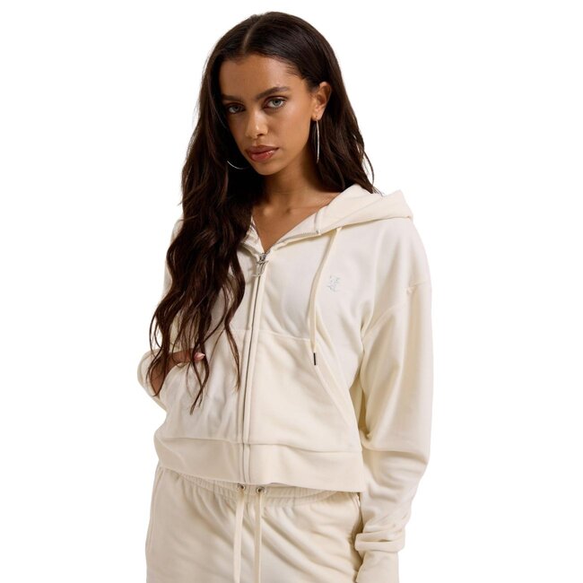 Juicy Couture Iccle Outline Cropped Hoodie