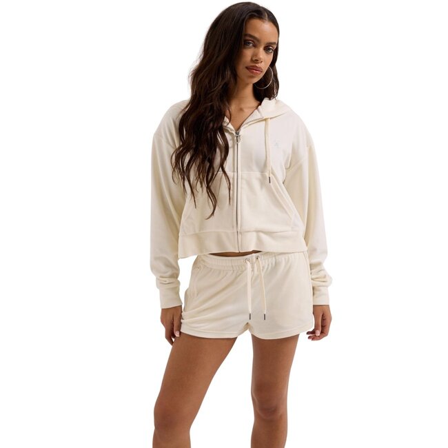 Juicy Couture Iccle Outline Cropped Hoodie