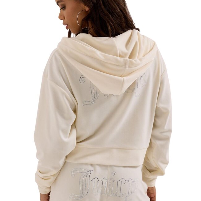 Juicy Couture Iccle Outline Cropped Hoodie