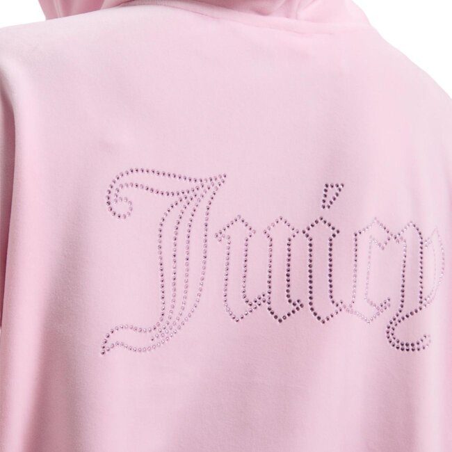 Juicy Couture Iccle Outline Cropped Hoodie