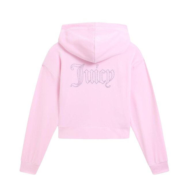 Juicy Couture Iccle Outline Cropped Hoodie