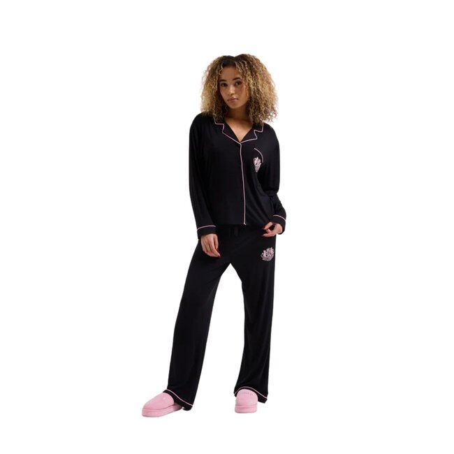 Juicy Couture Jersey Ls Button Up Top