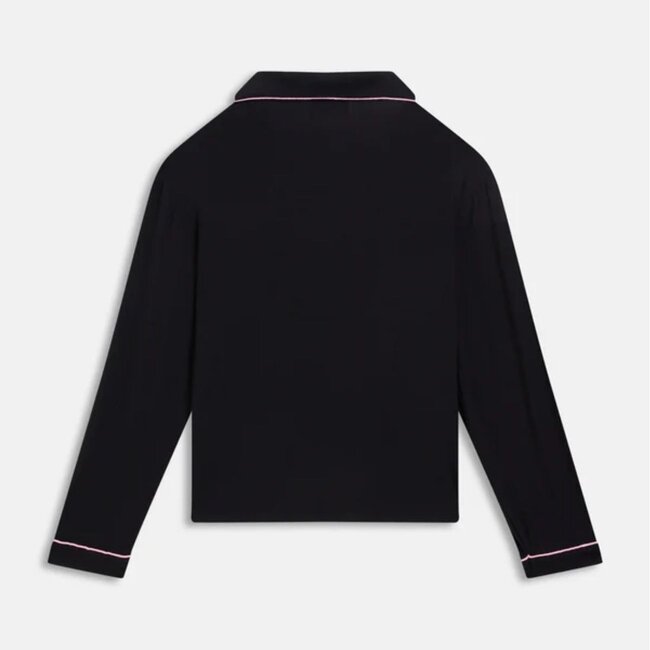 Juicy Couture Jersey Ls Button Up Top