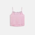 Juicy Couture Lace Trime Square Neck Vest & Short Set