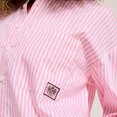 Juicy Couture Stripe Dog Crest Badge Shirt