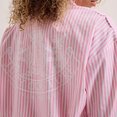 Juicy Couture Stripe Dog Crest Badge Shirt