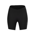 RH+ Pace HW Short 18cm Dames - Premium Fietsbroek Flow Pad - Zwart - Zwart