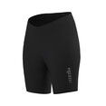 RH+ Pace HW Short 18cm Dames - Premium Fietsbroek Flow Pad - Zwart - Zwart