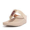FitFlop Fino Ergonomische Teenslippers - Platino