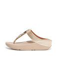 FitFlop Fino Ergonomische Teenslippers - Platino