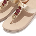 FitFlop Fino Ergonomische Teenslippers - Platino