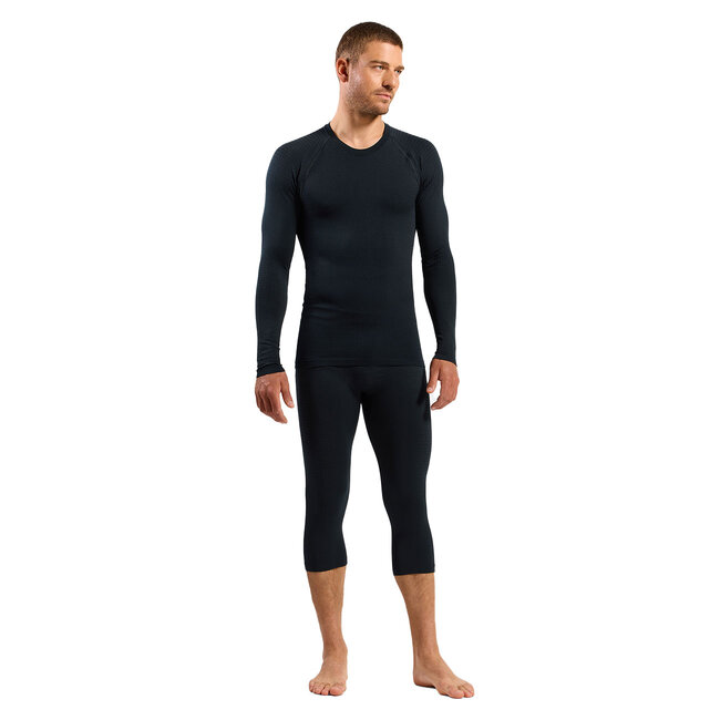 PERFORMANCE WARM BL TOP crew neck l/s