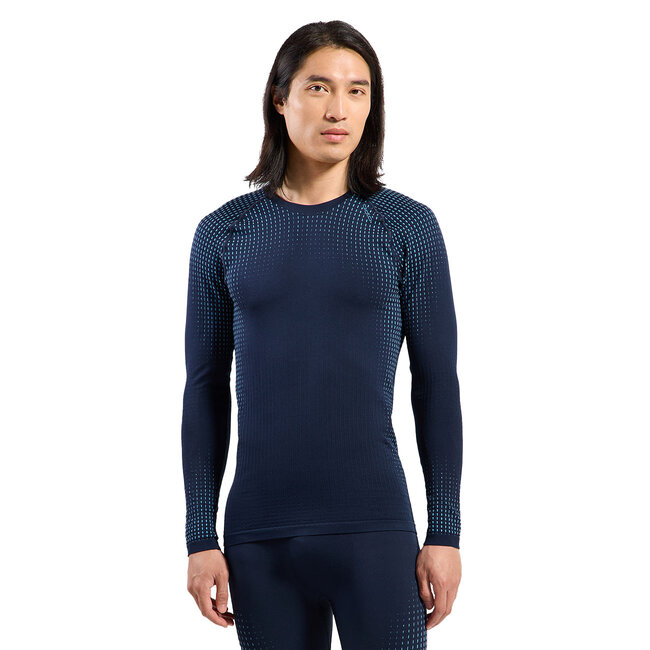 PERFORMANCE WARM BL TOP crew neck l/s
