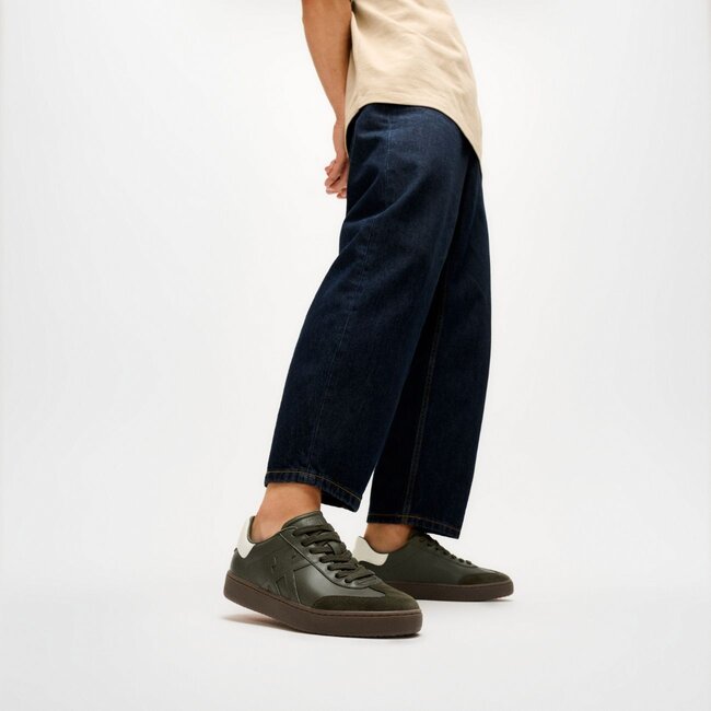 The Dash FF Mens Suede Leather T-Toe Trainers