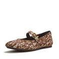 Delicato Pony Cow Mary Janes