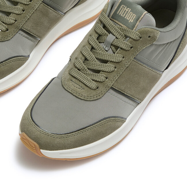 F-Mode Flow Mesh Metallic Trainers