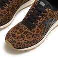 Retro-Q FF Suede Leopard Trainers