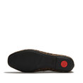 Delicato Suede Leopard Ballerinas