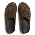Shuv Suede Leopard Mules