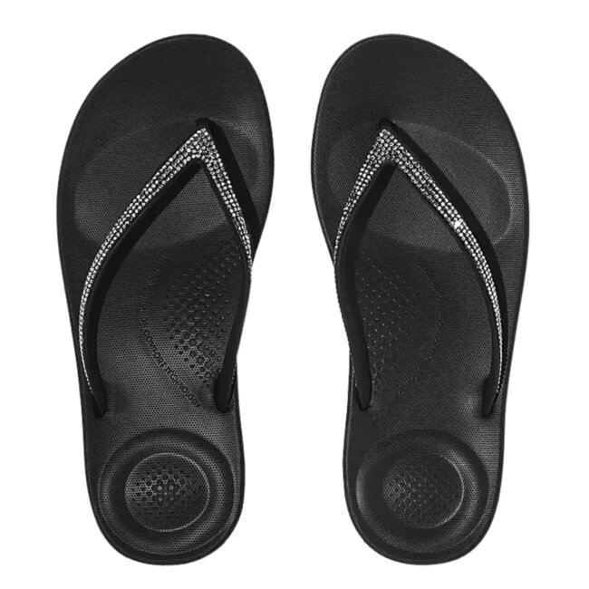 Fitflop X Keith Haring Iqushion Button Flip-Flops