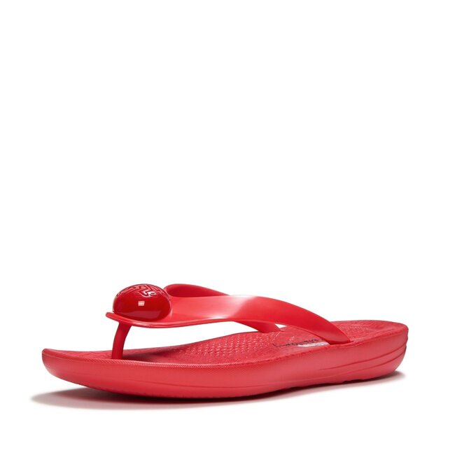 Fitflop X Keith Haring Iqushion Button Flip-Flops