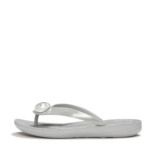 Fitflop X Keith Haring Iqushion Button Flip-Flops