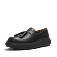IQ-Comff leren loafers met kwastjes