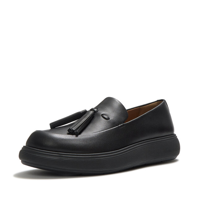 IQ-Comff leren loafers met kwastjes