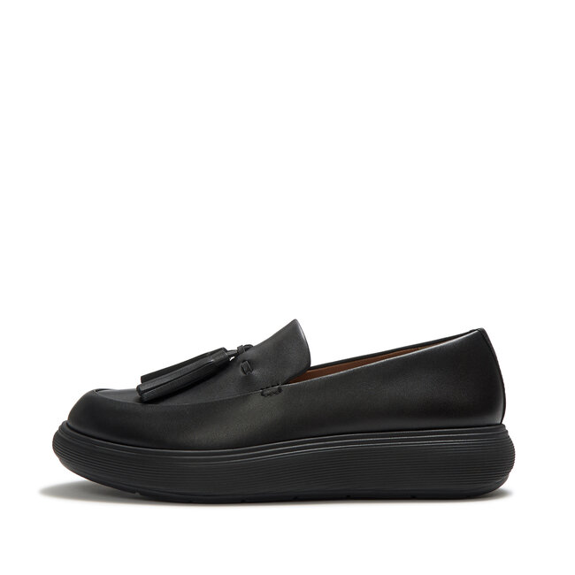 IQ-Comff leren loafers met kwastjes